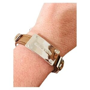 Stella Valle Leather Studded Bracelet